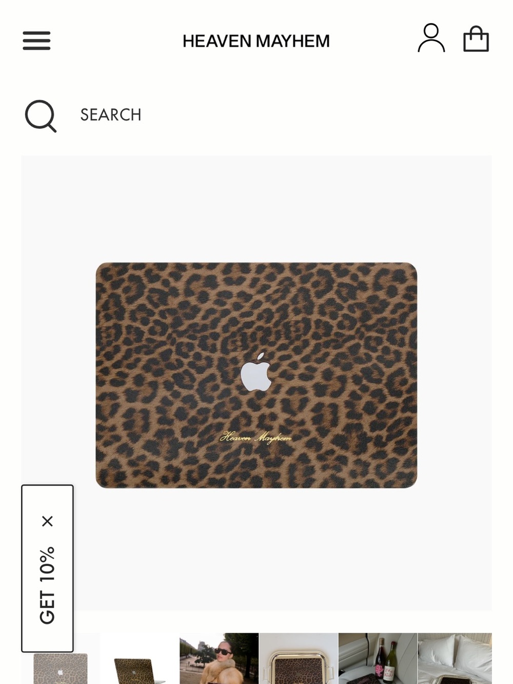 Heaven Mayhem 16” MacBook Pro case NWT